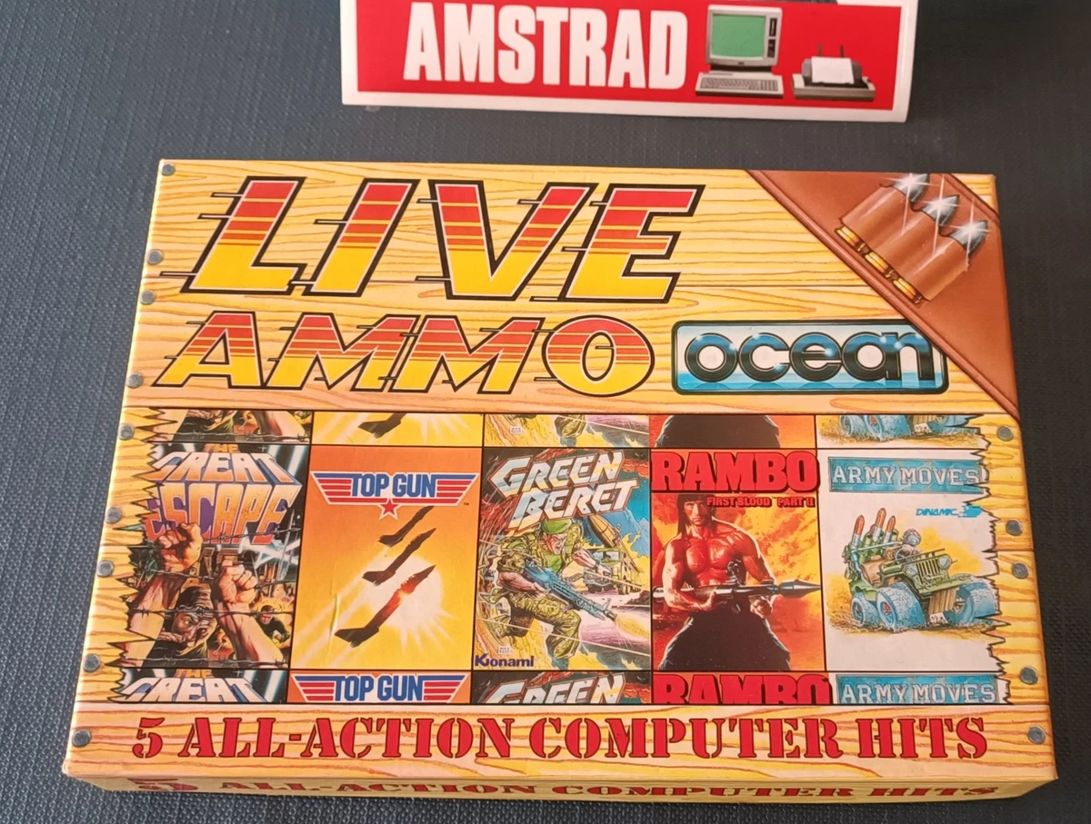 Jeu Rétro Amstrad CPC - Les Géants De L'Arcade (U.S. Gold) - Disquettes - Bon État