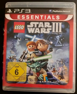 PS3 Essentials Play Station 3 LEGO Star Wars III The Clone Wars, Top-Zustand OVP
