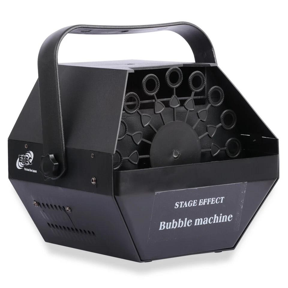 ETEC Seifenblasenmaschine Bubble E500 mit 5 Liter Seifenblasenfluid Party Disco - Bild 2 von 4