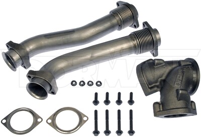 Right Turbocharger Up Pipe Kit Dorman For 1995-1998 Ford E-350 Econoline 7.3L V8