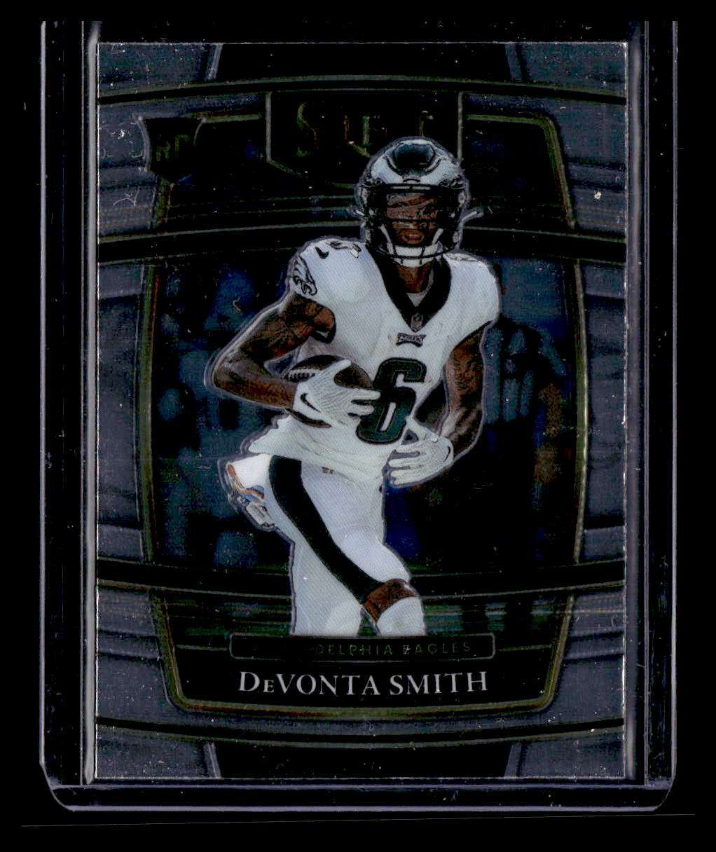 DeVonta Smith 2021 Panini Select #49 RC Concourse Level