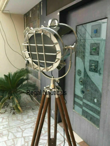 Lamp Wooden Marine & Maritime Antiques