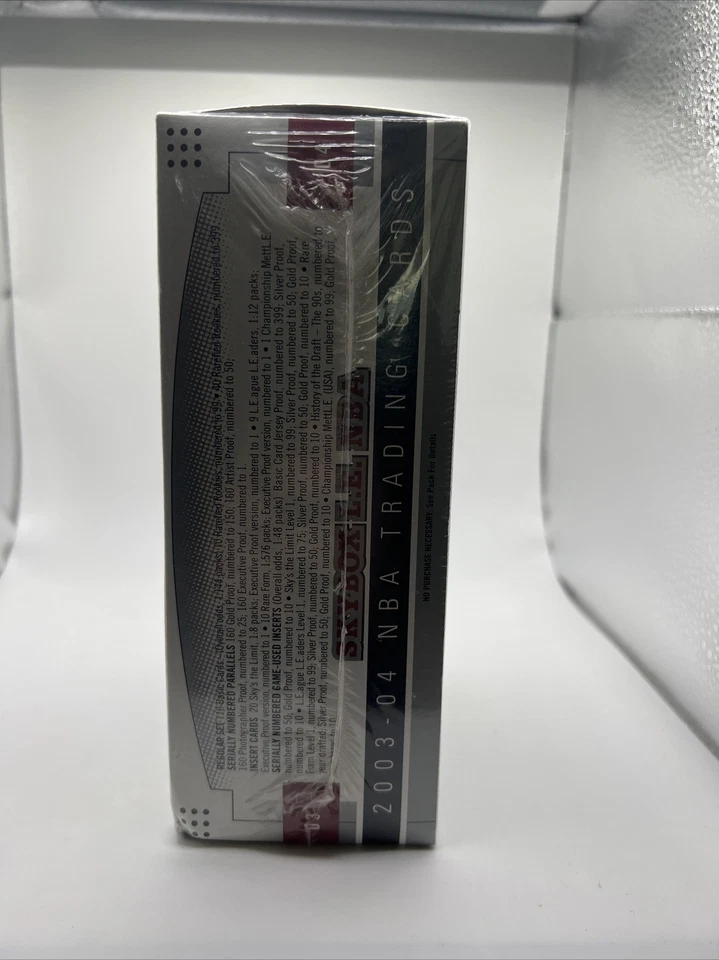 2003-04 NBA Fleer Skybox Limited Edition sealed box- 6 packs-Get A LeBron Rookie - Image 2 of 4