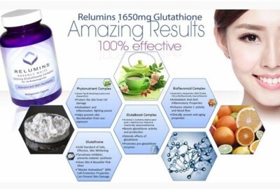 how long to see results from glutathione Relumins Advance White 1650mg Glutathione - 90 capsules/bottle