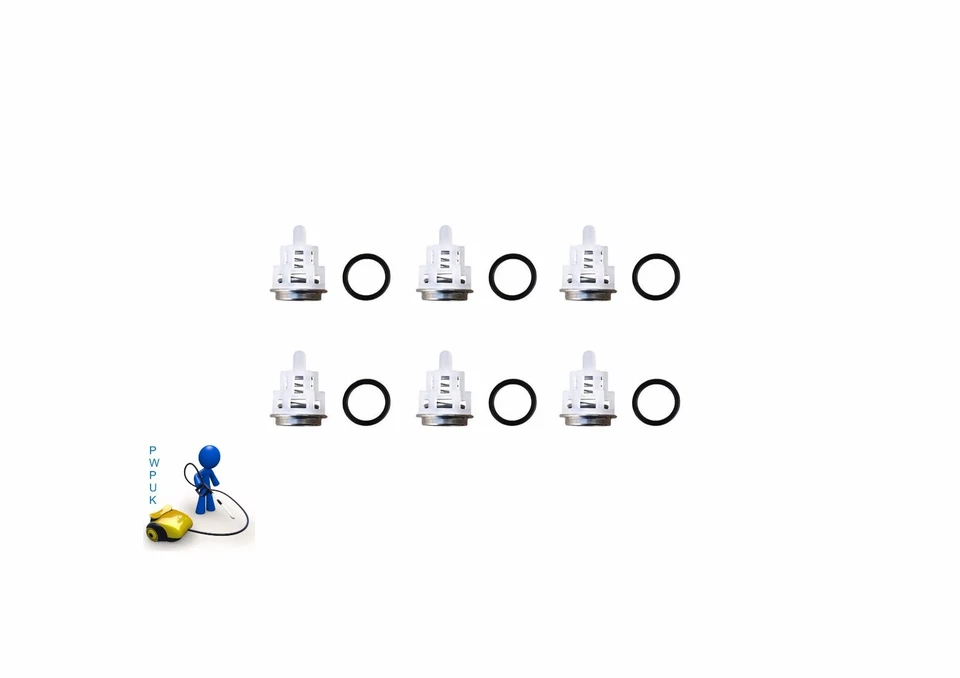 véritable Kit 123 Interpump Ensemble Valve Réparation Kit pour W112/140 etc