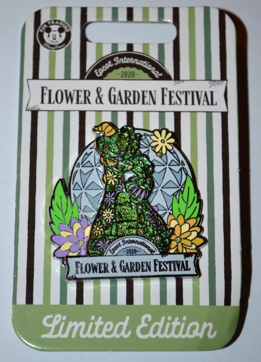 Disney 2020 Figment Epcot Flower & Garden Festival LE 4000 Pin