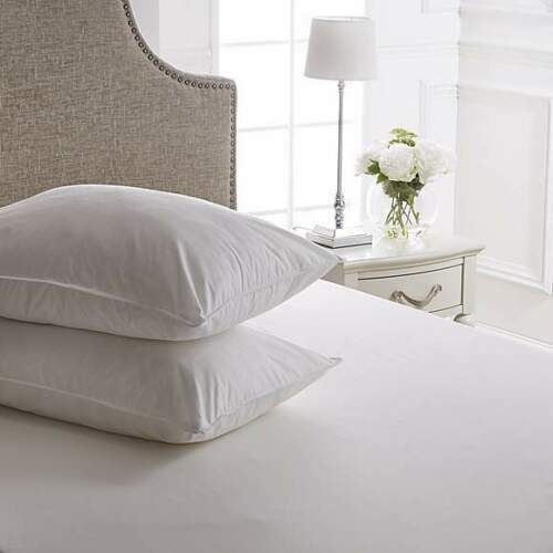 LUXURY ULTRA BOUNCE BACK SUPER QUALITY COIL FIBRE EXTRA SUPPORT FIRM BED PILLOWS