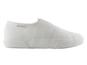 Mens Superga Shoes 2851 COTU White Slip 