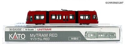 N Scale Kato 14-805-2 My Tram (Red) Streetcar Strassenbahn N Scale Kato 14-805-2 My Tram (Red) Streetcar Strassenbahn