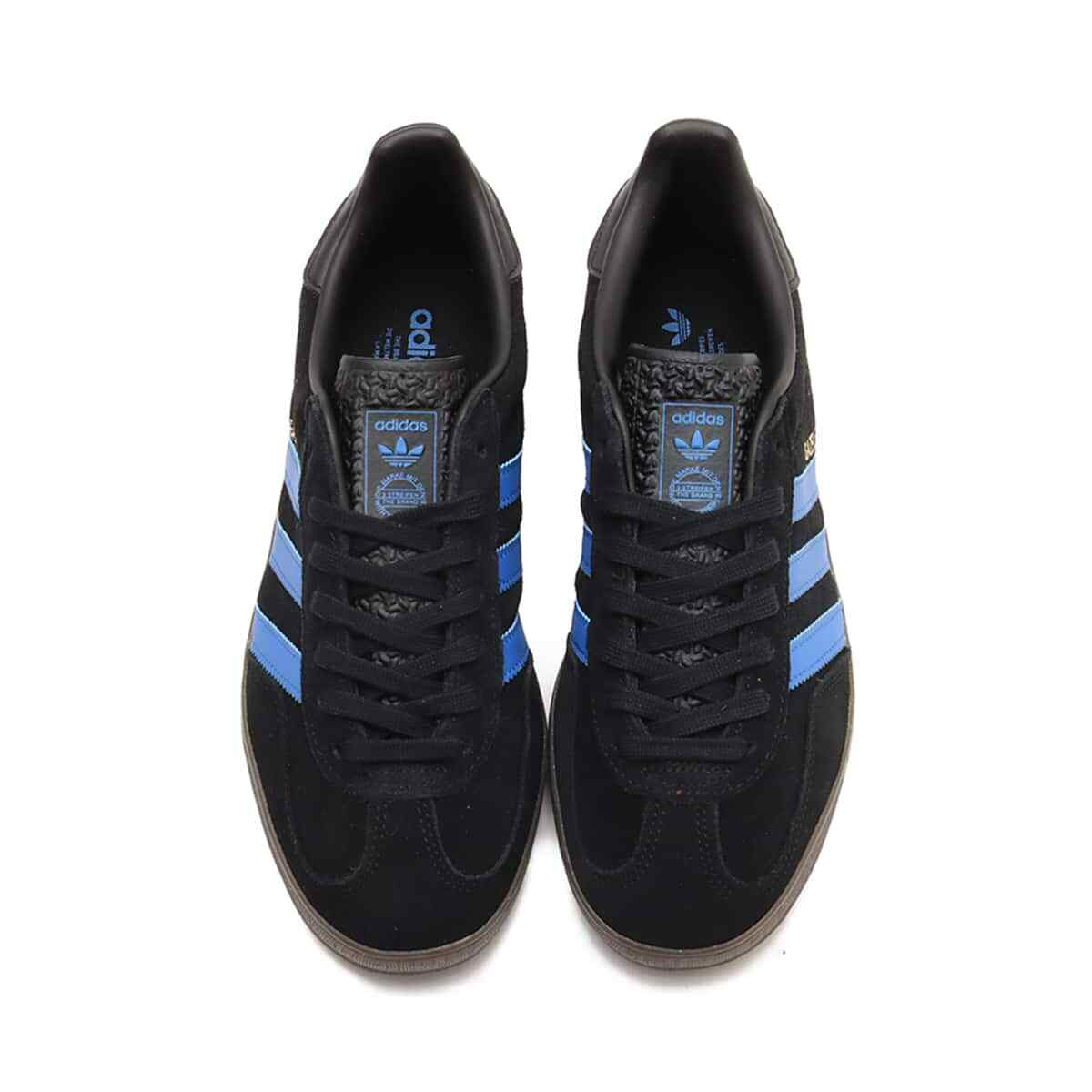 adidas Originals Gazelle Indoor Core Black Blue Gum JQ2692