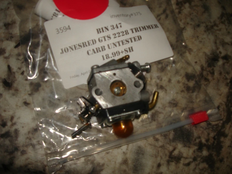 Carburador Jonsered gts2228 gts 2228 recortadora parte contenedor 347 Foto 4 de 4