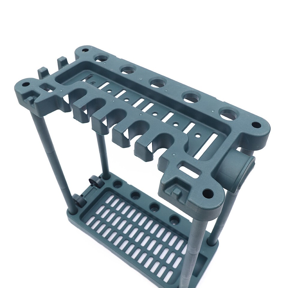 Garage Tool Rack Broom Mop Holder Garden Lawn Utility Storage Stand