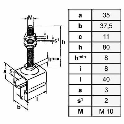 HBS, Schiebetor, Torbeschläge und Zubehör TYP 10 bis max. 80 kg - Bild 13 von 38