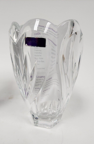 Marquis By Waterford Crystal Flower Vase Sweet Memories Clear 6.5" Germany - Picture 6 of 15