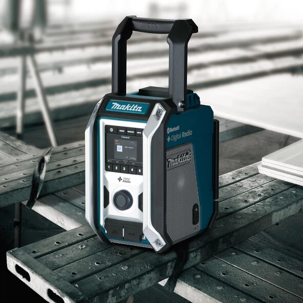 Makita Akku-Baustellenradio DMR115 mit Subwoofer - 12-18V - DAB+ - Bluetooth - Bild 3 von 4