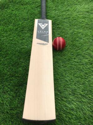 English Willow Cricketschläger Klasse 1 kostenlos (BALL, COVER, TOE GUARD) (N...