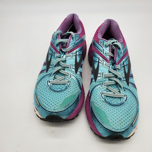 Brooks Womens Adrenaline GTS 17 Running Shoes Blue 1202311B489 Lace Up 11.5 B - Picture 2 of 5