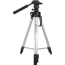 Barska Deluxe Tripod Extendable to 63.4 Inch w/ Rubber Feet & Case, AF10374