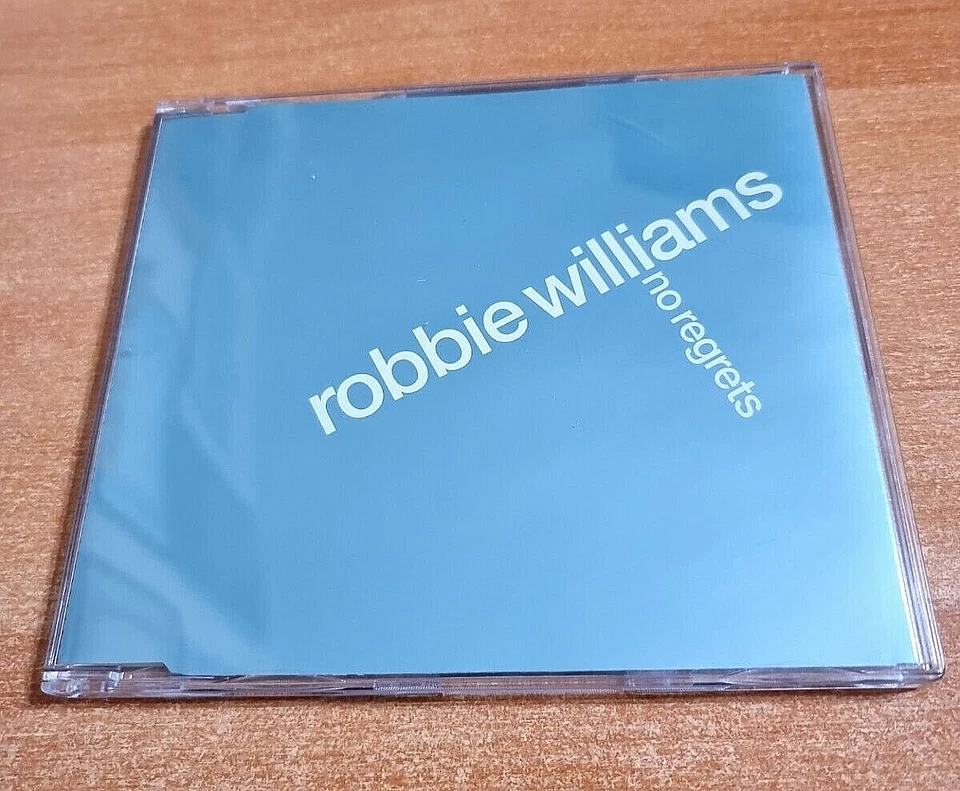 ROBBIE WILLIAMS No regrets PET SHOP BOYS RARE UK EURO PROMO CD SINGLE TAKE THAT - Image 3 of 3