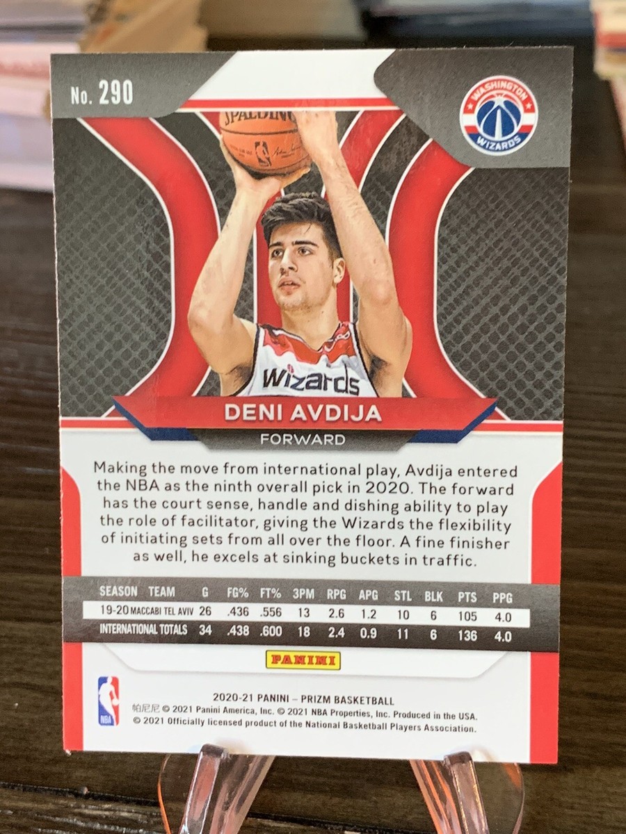 2020-21 Panini Prizm Deni Avdija Rookie Card RC Washington