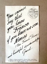 Nîmes / The French Rome * Dépliant 4 pp. * 1930 circa