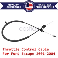 Throttle Control Cable 1Set Fit Ford Escape 2001-2004 3.0L V6 GAS DOHC