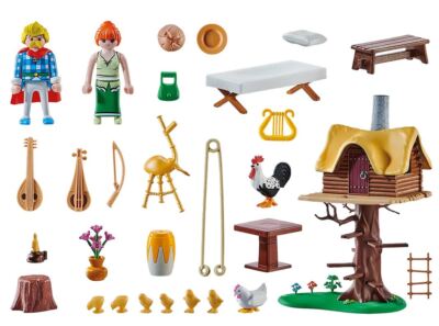 Playmobil Asterix Series Set 71016 Tree House Of Cacofonix NEW