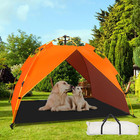 New ListingDog Canopy Shade Shelter Tent for Large Xl Xxl Elevated Raised Dog Bed Cots,Outs