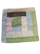 Pottery Barn Kids Pillow Sham Quilted Design Square Cotton EUC