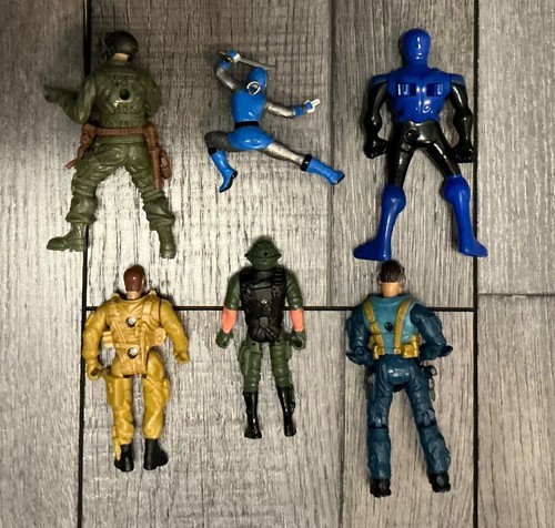 Vtg Lanard The Corps Chap MEI Action Figure (Lot of 6) - Picture 2 of 2