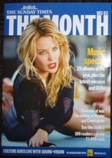 Kylie Minogue - THE MONTH UK SUNDAY TIMES Dec 2003 CD-ROM 5" X 7" Card Wallet
