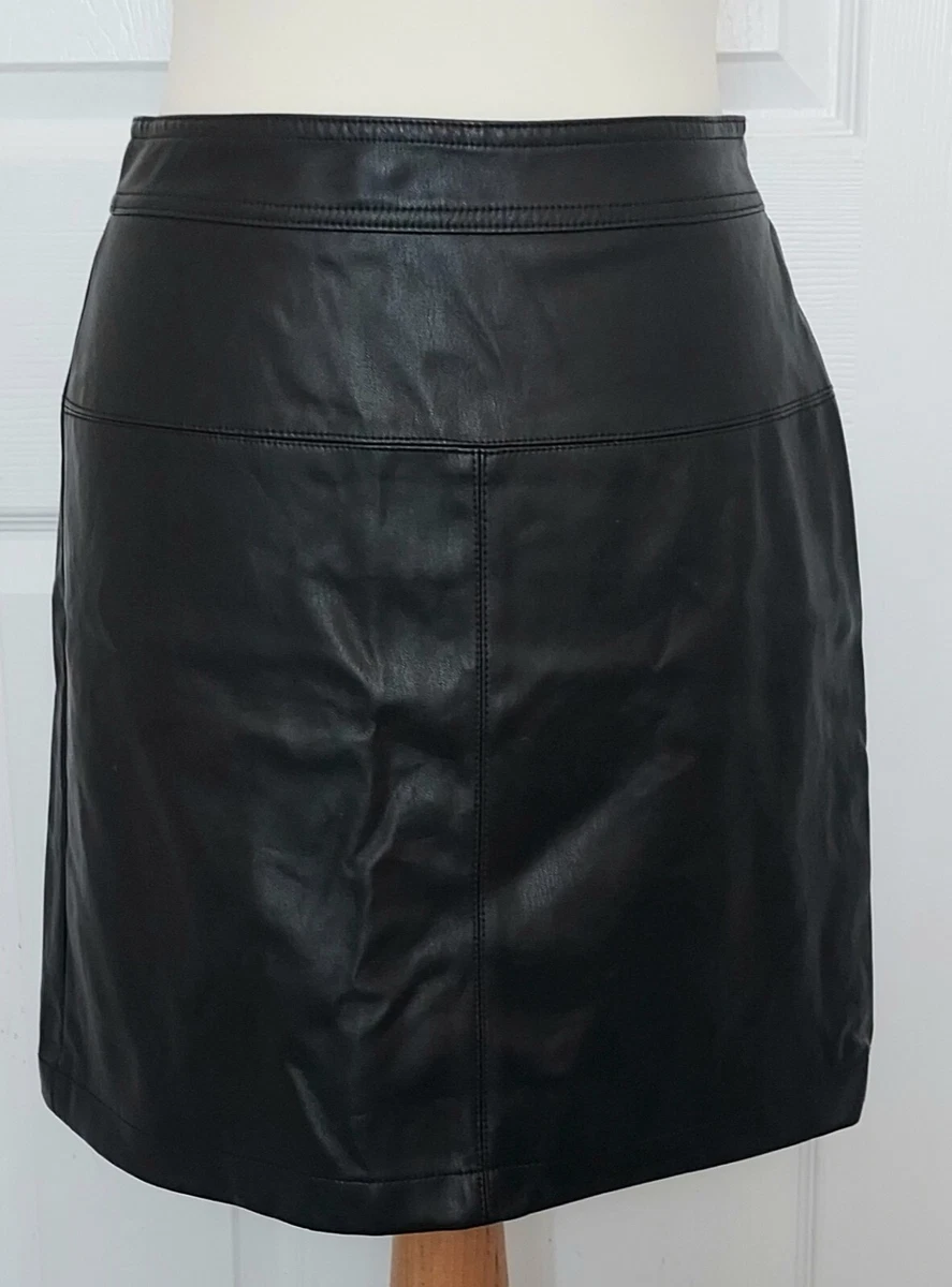 Faux leather mini skirt cheap next