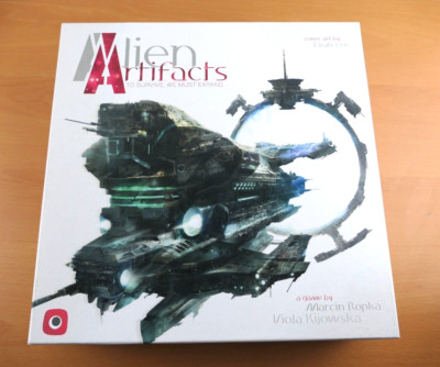 ALIEN ARTIFACTS / Gesellschaftsspiel / Brettspiel / Portal Games / vollständig