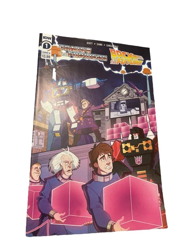 The Transformers/Back to the Future #1 (IDW Publishing October 2020)