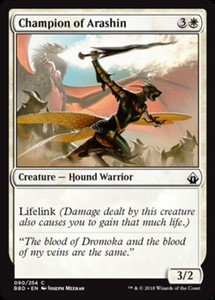 Champion of Arashin x4 - Battlebond - NM-Mint, English - Battlebond