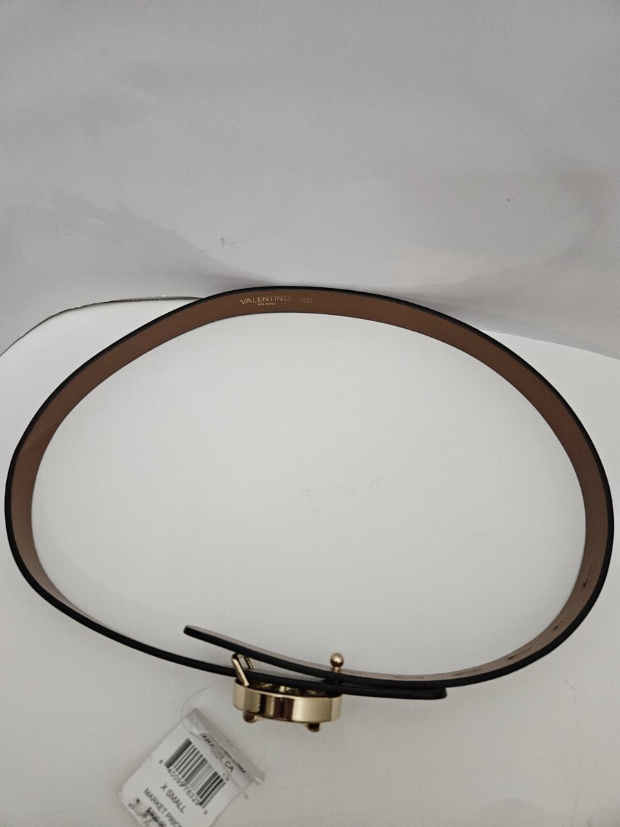 VALENTINO by MARIO VALENTINO Bessy Soave Logo Embossed Leather Belt Size XL Giusy Logo Baby Buckle Belt VALENTINO BY | Mercari main image 4