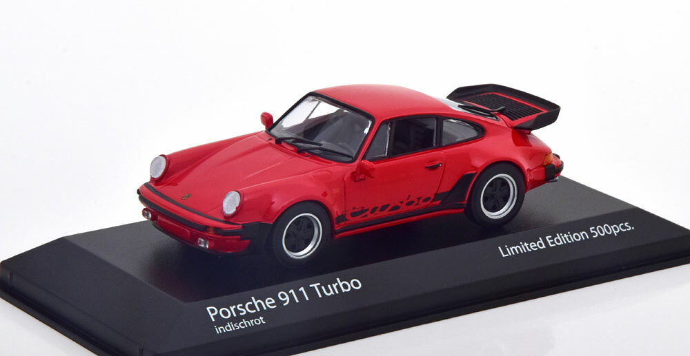 Porsche 911 930 Turbo 1979 Indischrot MINICHAMPS 943069003 1/43