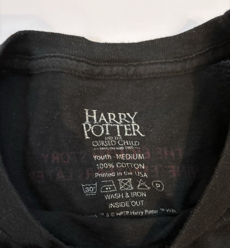 Harry Potter And The Cursed Child Lyric Theater New York Black T-Shirt Medium - Picture 4 of 4