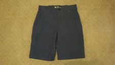 EUC Hurley Nike Dri Fit Navy Blue Performance Uniform Golf Shorts Youth 10