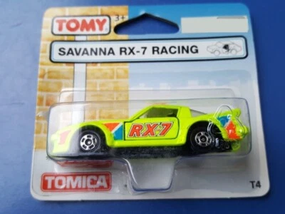 Vintage TOMY Tomica Savanna RX-7 Racing Rare Tomica British Line T4 - Image 1 of 4