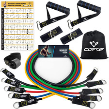 Resistance Bands Set , Bands with Door Anchor  Exercise/Fitness Home Gym Workout