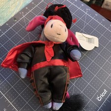 9  Disney Eeyore Winnie Pooh Valentine Zorro Costume Beanbag Plush 2001 w Tag