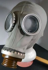 Halloween Mask Rubber Gas Mask NOS HQ Original Russian Very Small NO FILTER 