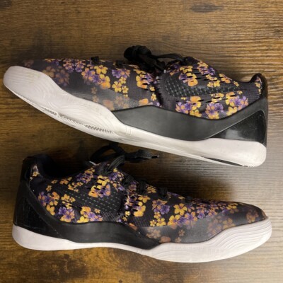 Nike Kobe 9 EM Size 7Y GS 8.5W 677619-001 Floral Basketball Kids