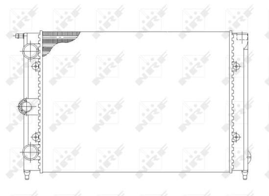Radiateur NRF 58697 pour rouler serein lors des trajets d'été