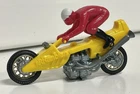 Vintage 1971 Mattel Hot Wheels Rrrumblers Yellow Straight Away w/Red Rider