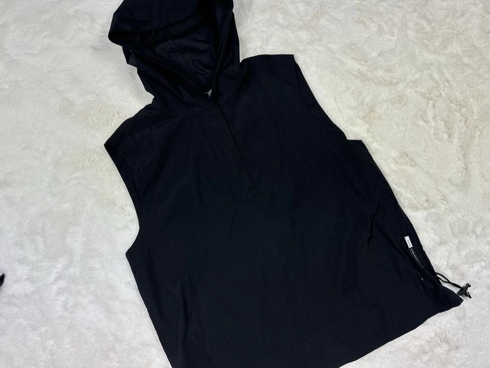 Chaleco de nailon con capucha código Sportmax de colección / talla 6 (40) Foto 2 de 4