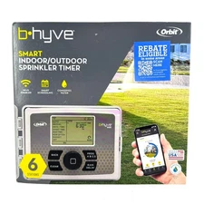 NEW Oribit B-Hyve Smart Irrigation Sprinkler Controller 6 Zone