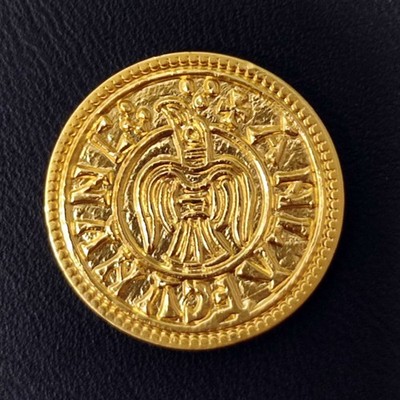 Wikingermünze ''Rabenpfennig'', Rabenpfennig, Wikingermünze, Münze, Mittelalter