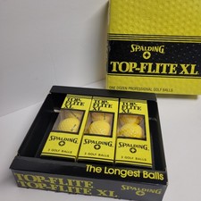 Spalding Top-Flite XL Golf Balls 9 NEW 80's